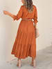 Milan Kiss Jurk camel