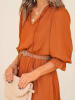 Milan Kiss Jurk camel