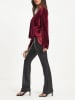 Milan Kiss Bluse in Bordeaux