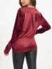 Milan Kiss Bluse in Bordeaux