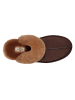 UGG Pantoffels met lamsvacht "Scuffette II" bruin
