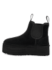 UGG Chelseaboots met lamsvacht "W Neumel Platform Chelsea" zwart