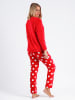 admas Pyjama rood