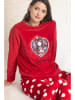 admas Pyjama rood