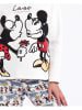Disney Piżama w kolorze biało-czarnym