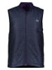 Lacoste Wende-Steppweste in Lila/ Dunkelblau