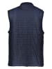 Lacoste Wende-Steppweste in Lila/ Dunkelblau