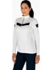 Fischer Fleecepullover "Gittan" in Weiß