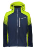 Fischer Ski-/ Snowboardjacke "Hocheck" in Dunkelblau/ Neongrün