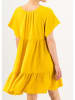 Blutsgeschwister Sukienka "La Farfalla" w kolorze żółtym