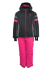 Peak Mountain 2tlg. Ski-/ Snowboardoutfit in Schwarz/Pink