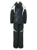 Peak Mountain 2-delige ski-/snowboardoutfit zwart