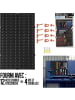 The Concept Factory Gereedschapsbord zwart - (L)48,5 x (B)30 cm