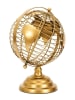 The Concept Factory Decoratieve wereldbol goudkleurig - (H)28 x Ø 20,5 cm