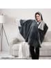 HYGGE Poncho antraciet
