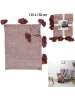 Ethnical Life Plaid rood - (L)150 x (B)120 cm