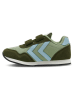Hummel Sneakersy "Reflex Double Multi Jr" w kolorze oliwkowo-zielonym