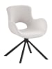 House Nordic 2-delige set: eetkamerstoelen crème - (B)59 x (H)82,5 x (D)43 cm