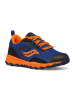 Saucony Laufschuhe "Peregrine 12 Shield" in Dunkelblau/ Orange