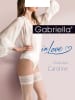 Gabriella Houderloze kousen "Caroline" wit - 20 denier