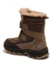 bisgaard Leder-Winterboots in Khaki