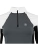 Peak Mountain Functioneel shirt "Aflint" wit/grijs