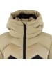 Peak Mountain Ski-/snowboardjas "Arulis" beige/zwart/wit