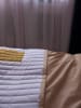 FABELAB Babydecke "Graphic" in Hellbraun  - (L)200 x (B)150 cm