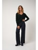 AUTHENTIC CASHMERE Kasjmieren trui "Galise" donkergroen