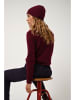 AUTHENTIC CASHMERE Kaschmir-Rollkragenpullover "Bise" in Bordeaux