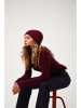 AUTHENTIC CASHMERE Kaschmir-Rollkragenpullover "Bise" in Bordeaux