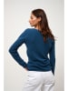 AUTHENTIC CASHMERE Kaszmirowy sweter "Epéna" w kolorze niebieskim