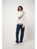AUTHENTIC CASHMERE Kasjmieren coltrui "Bange" crème