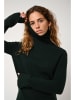AUTHENTIC CASHMERE Kasjmieren coltrui "Fornet" donkergroen