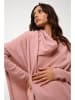 AUTHENTIC CASHMERE Kaszmirowe ponczo "Carra" w kolorze jasnoróżowym