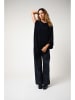 AUTHENTIC CASHMERE Kasjmieren poncho "Carra" donkerblauw