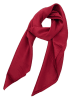 Made in Silk Jedwabna chusta w kolorze czerwonym - 190 x 110 cm