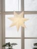 STAR Trading Gwiazda papierowa "Lysa" w kolorze białym - Ø 43 cm