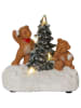 STAR Trading Decoratief ledfiguur "Tedville" meerkleurig - (L)18 x (B)16 x (H)13 cm
