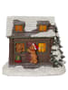 STAR Trading LED-Weihnachtszene "Tedville" in Bunt - (L)18 x (B)16 x (H)13 cm