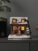 STAR Trading LED-Weihnachtszene "Tedville" in Bunt - (L)18 x (B)16 x (H)13 cm