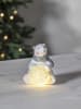 STAR Trading LED-Dekofigur "Polare" in Weiß - (L)12 x (B)11 cm