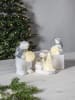 STAR Trading LED-Dekofigur "Polare" in Weiß - (L)12 x (B)11 cm