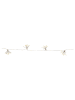 STAR Trading LED-Lichterkette "Dew Drop Flower" in Warmweiß - (L)140 cm