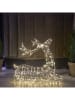 STAR Trading Decoratief ledfiguur "Atja" warmwit - (B)92 x (H)64 cm