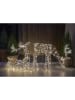 STAR Trading Decoratief ledfiguur "Atja" warmwit - (B)92 x (H)64 cm