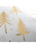 mint Deco Poszewka "Christmas Neu" w kolorze biało-złotym na poduszkę