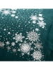 mint Deco Poszewka "Christmas Arbre" w kolorze ciemnozielono-białym
