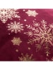mint Deco Poszewka "Christmas Noel" w kolorze bordowo-złotym na poduszkę