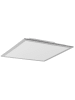 AMARE Ledplafonnière wit/zilverkleurig - (L)45 x (B)45 cm
